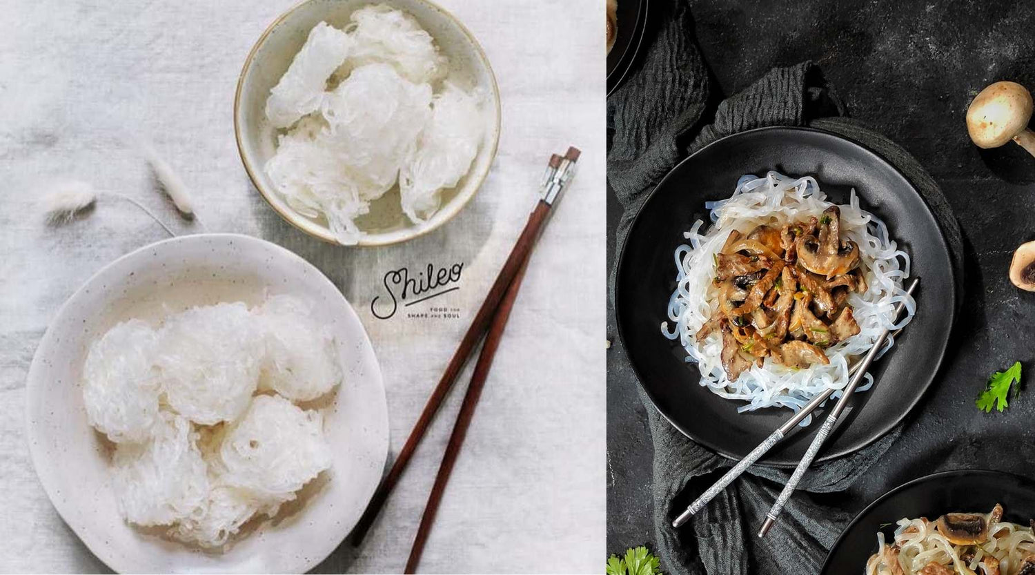 نودلز شيراتاكي وفوائدها الصحية وطرق تقديمها