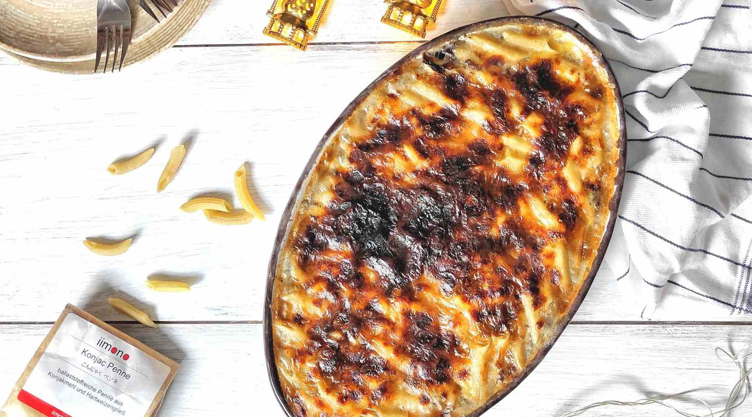 طريقة عمل مكرونة بشاميل منخفضة الكاربوهيدرات لمرضي السكر - Eat Good