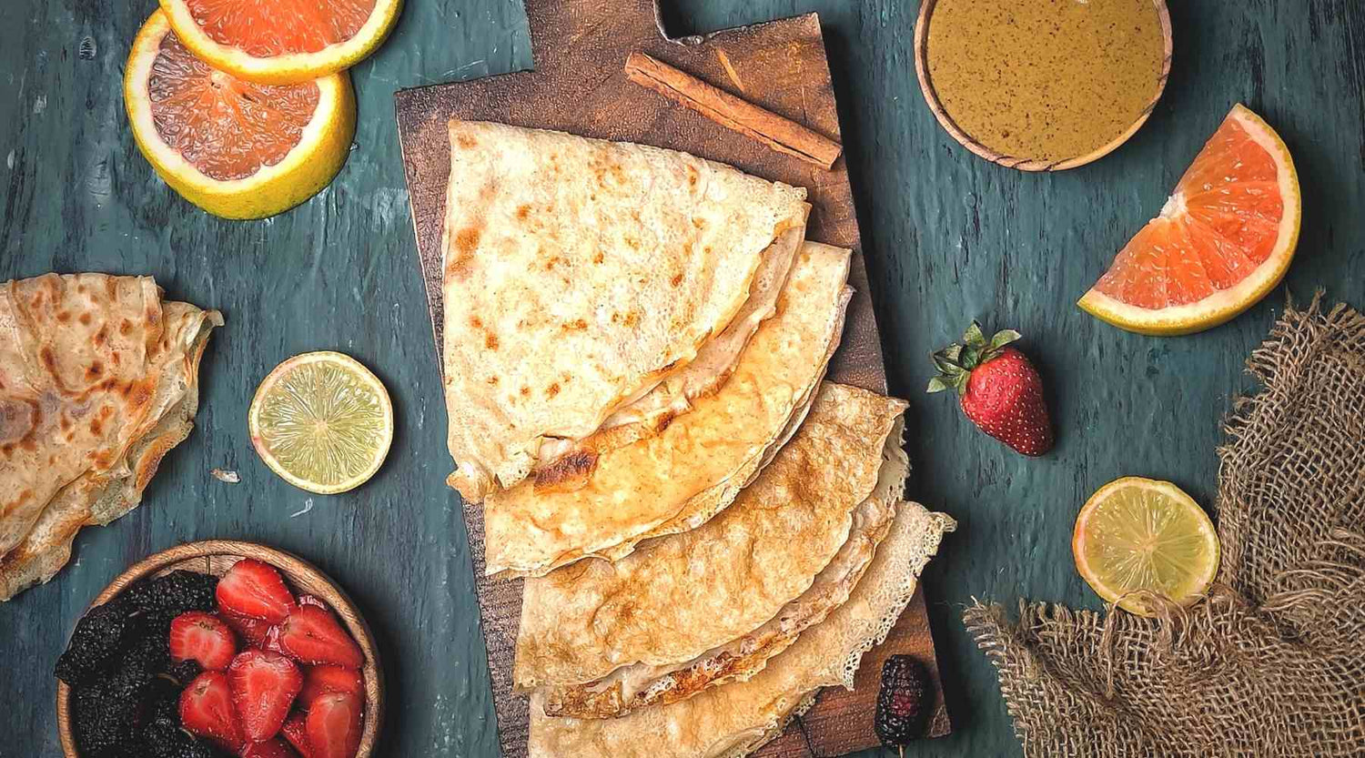 كريب نباتي  vegan crepe - Eat Good
