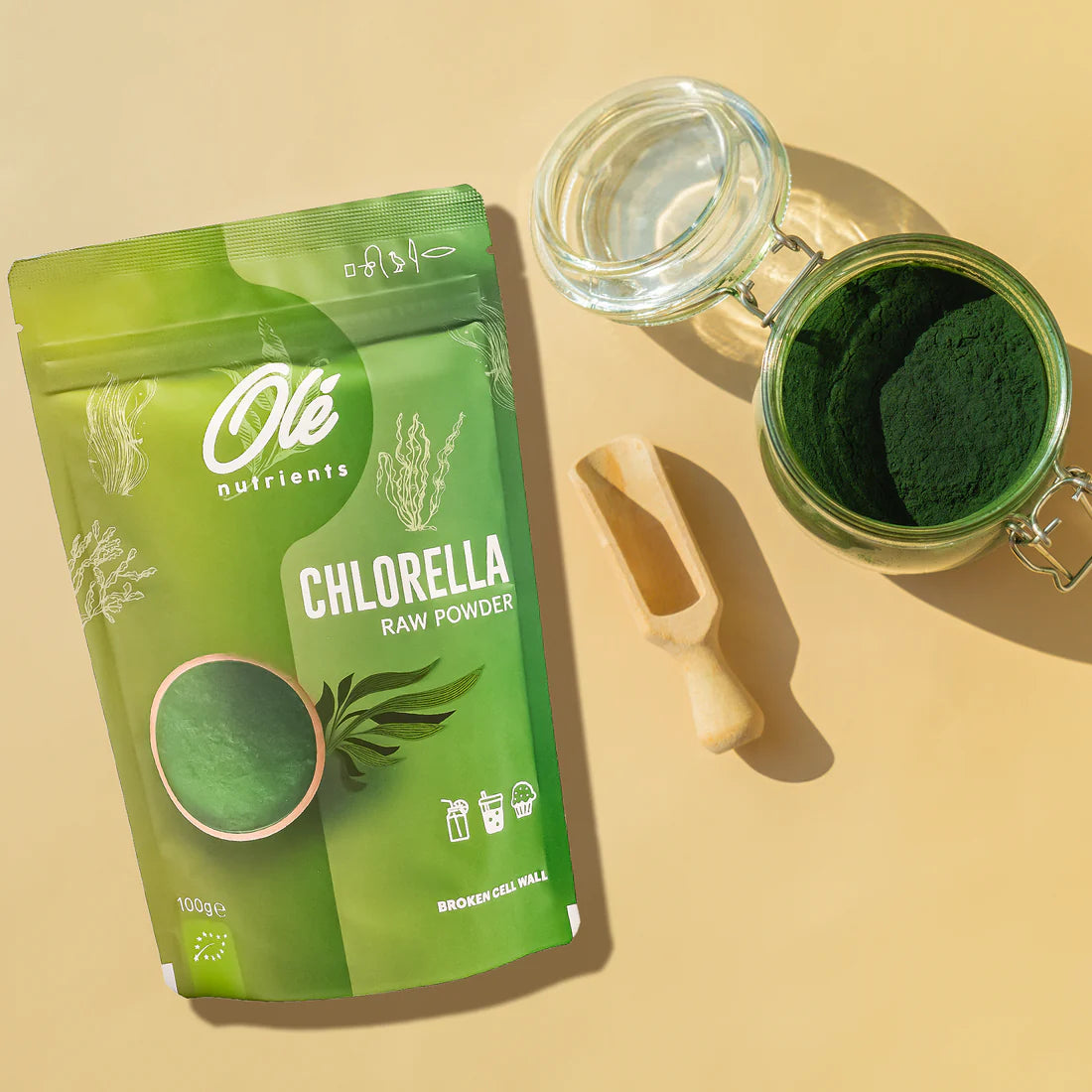 Ole Chlorella Powder - 100 g - Eat Good