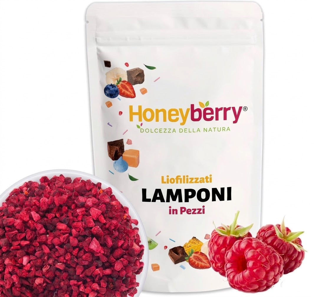 Honeyberry Freeze Dried Raspberry Pieces