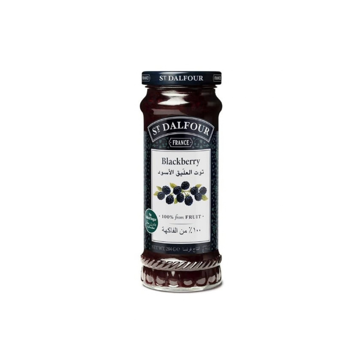 St. Dalfour, Black Berry Sugar Free Jam | 284 g