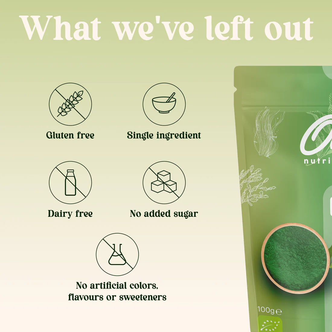 Ole Chlorella Powder - 100 g - Eat Good