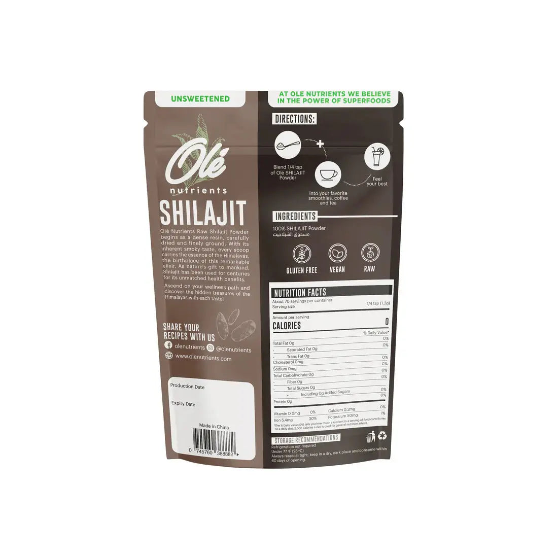 Ole organic Shilajit powder - Eat Good