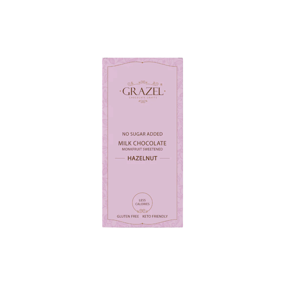 جرازيل شوكولاتة الحليب الخالية من السكر - بندق - 57 جم