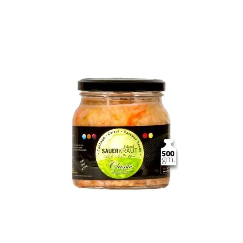 Classic Fermented Cabbage | Natural Probiotic – Gluten & Sugar Free – 500g