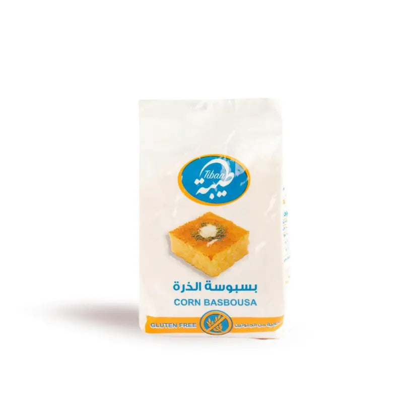 Tiba Gluten Free Corn Basbousa – 500g - Eat Good
