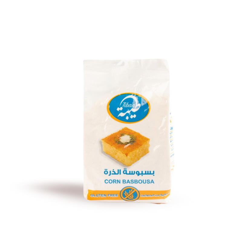 Tiba Gluten Free Corn Basbousa – 500g