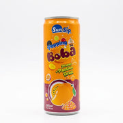 SunSip Popping Boba - Mango & Passion Fruit Drink - 325ml
