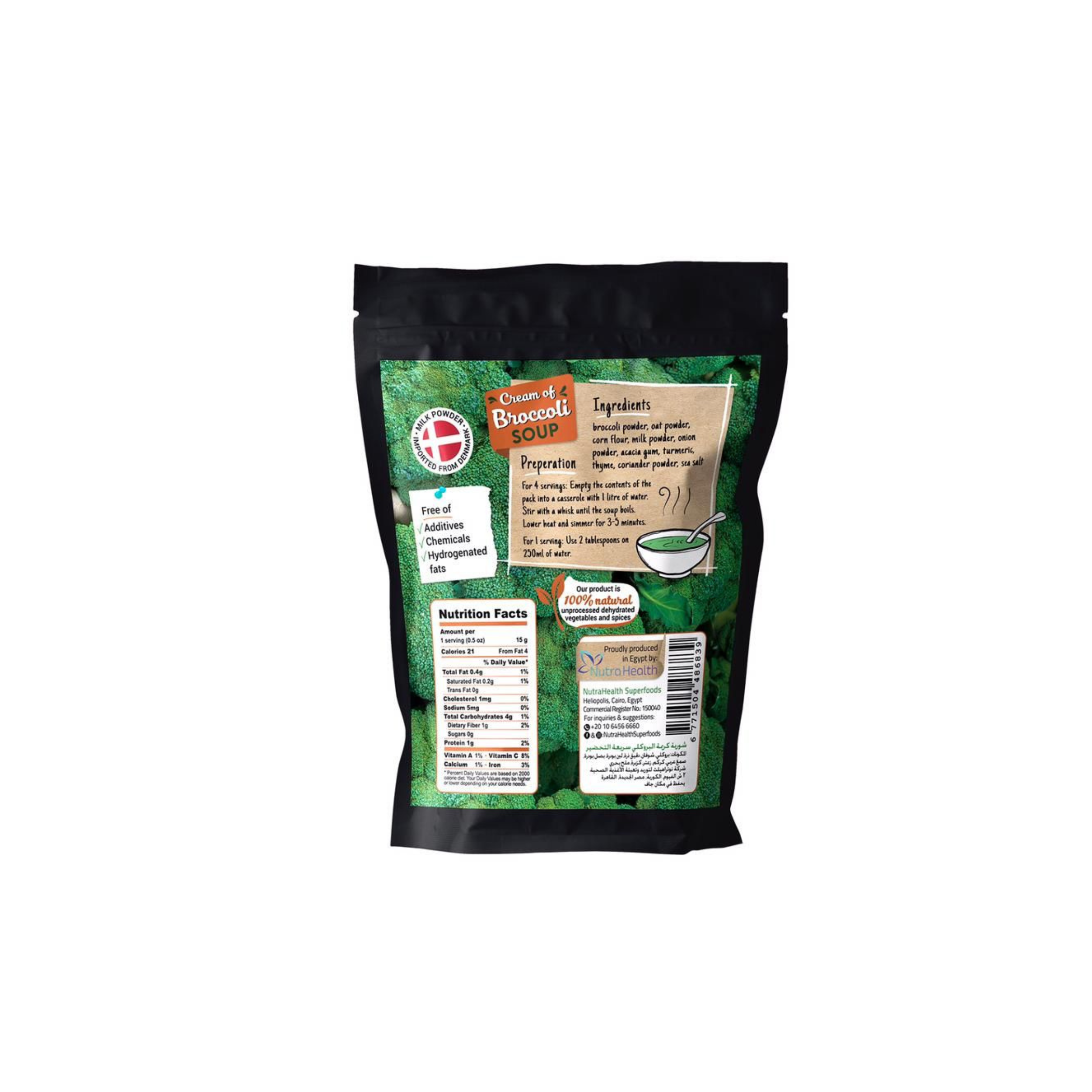 Cream of Broccoli Soup – Nutra Health