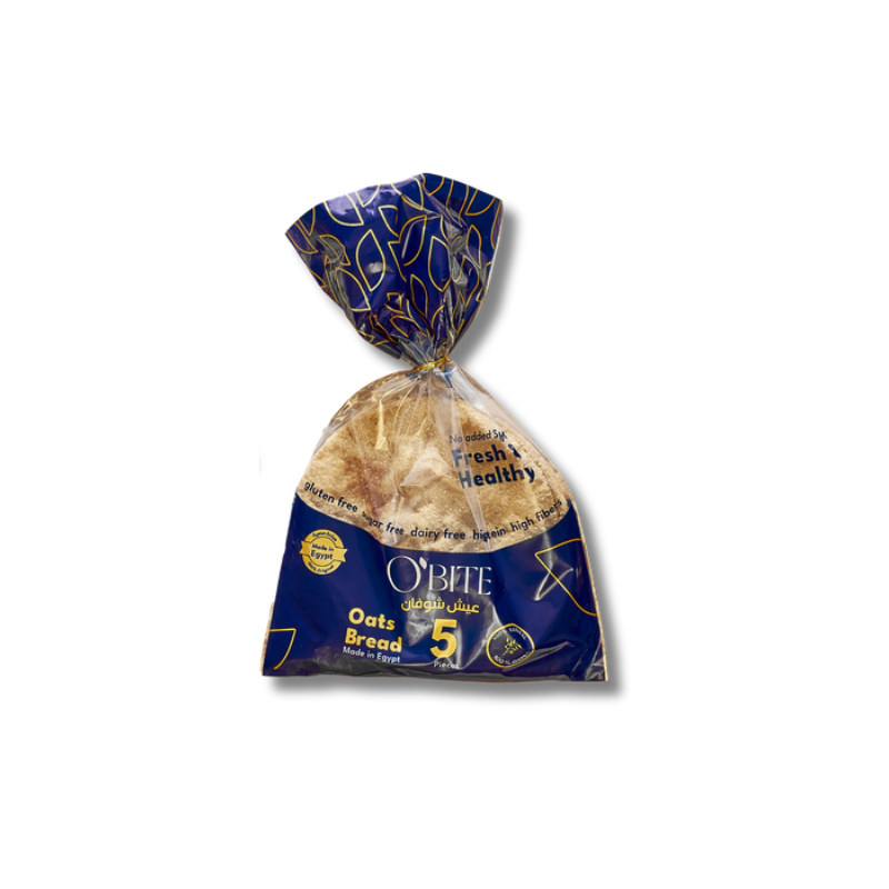 O'Bite Oat Baladi Bread 5 pieces/ package