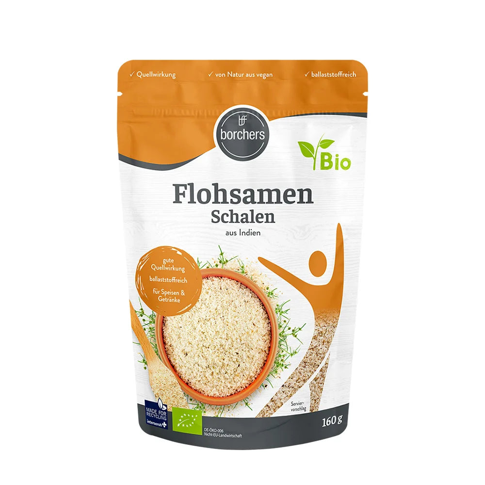 Borchers Organic Psyllium Husks 160g