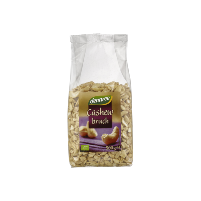 Dennree Organic Raw Cashew 500 g