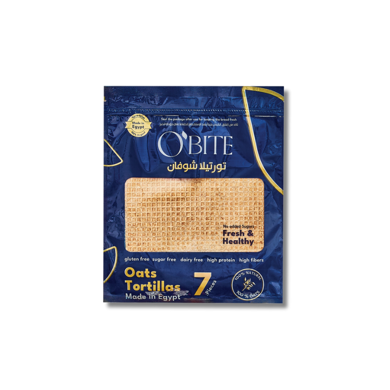 O'Bite Oat Tortilla 7 pieces/ package