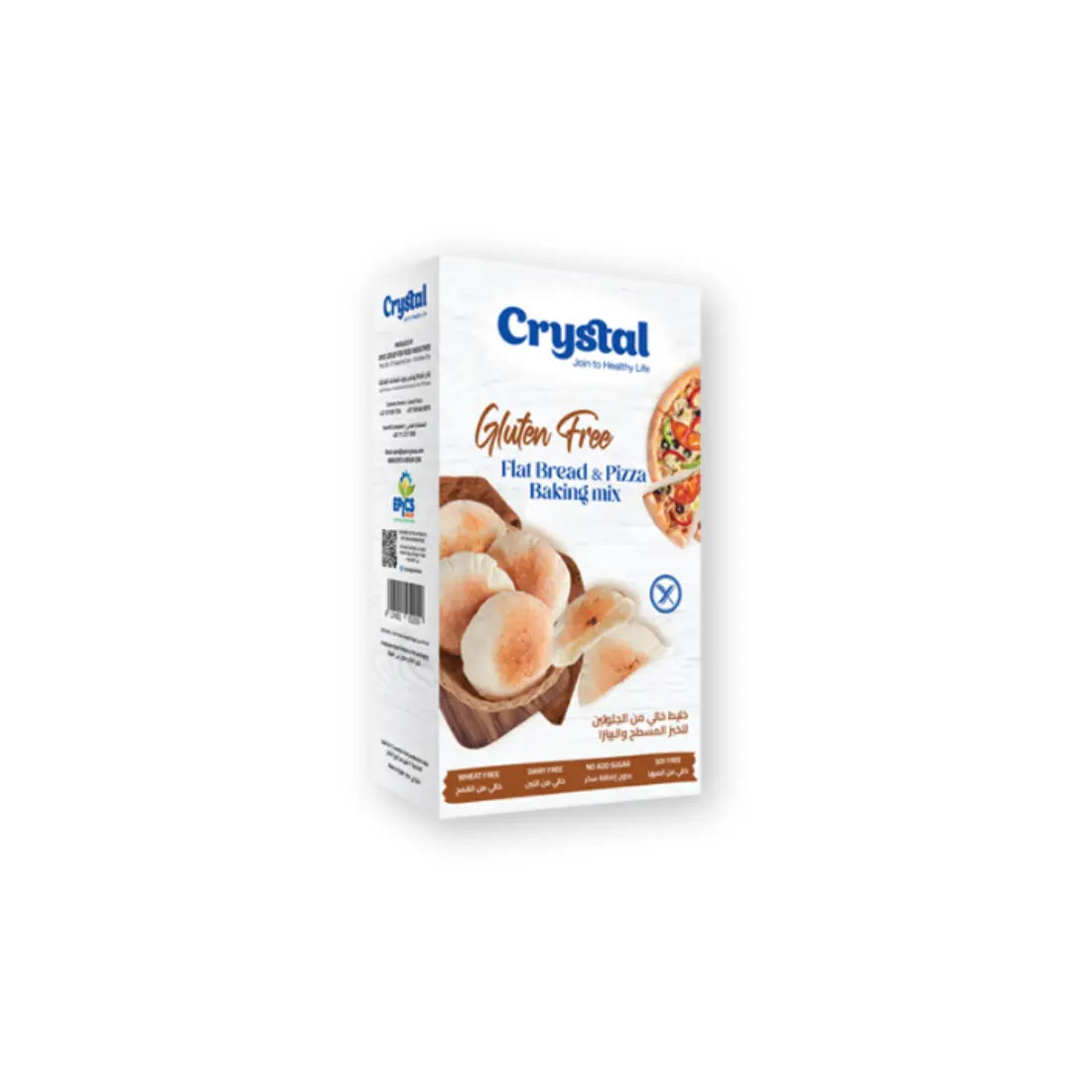Crystal Flatbread and Pizza Gluten-Free Mix - 1 Kg - Eat Good