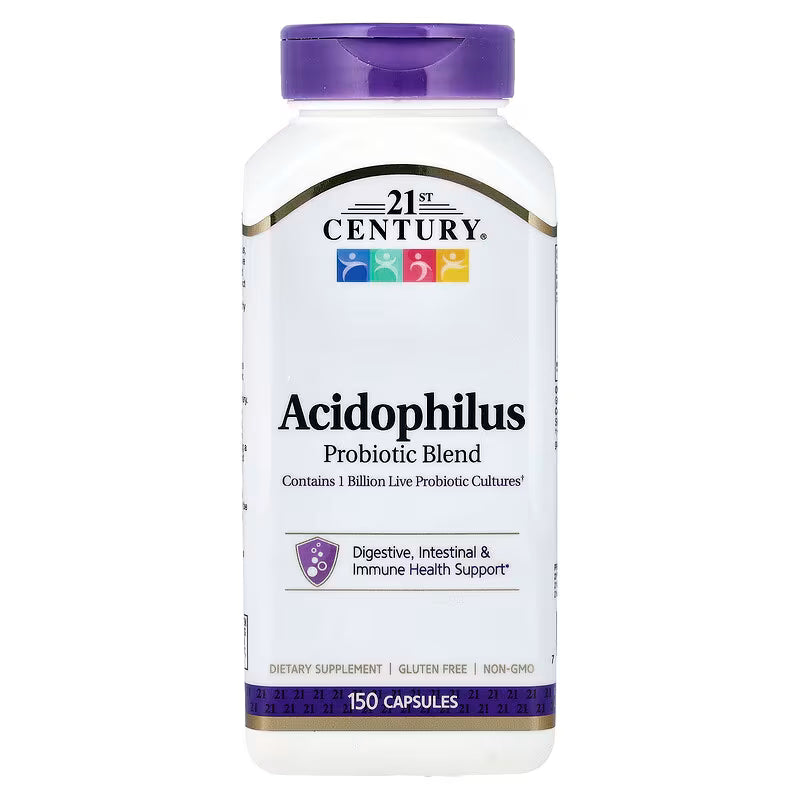 21st Century, Acidophilus Probiotic Blend, 150 Capsules