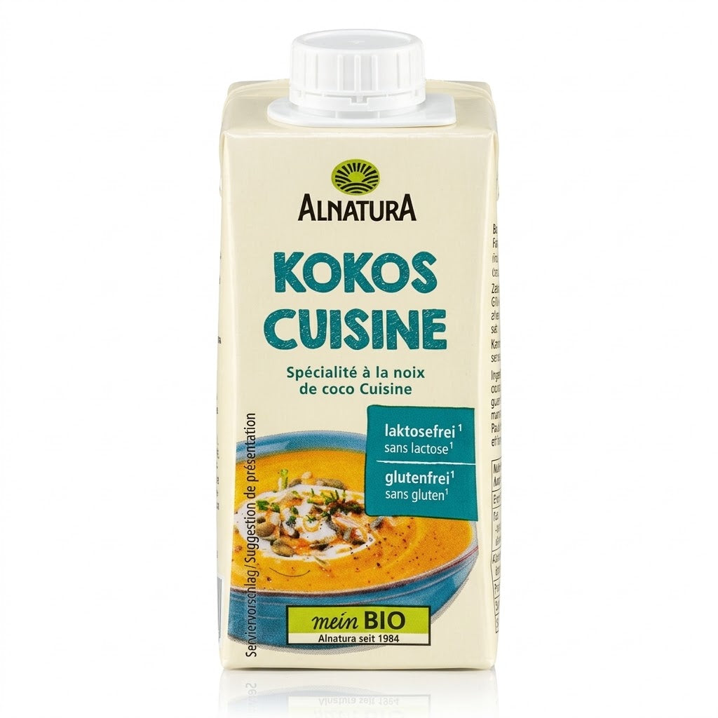 Alnatura Organic Coconut Cooking Cream – 200ml