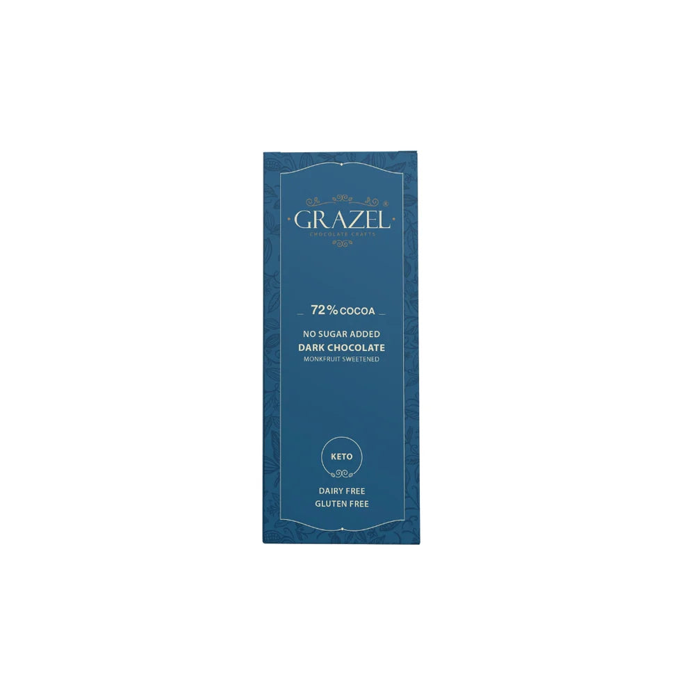 Grazel 72% Sugar-Free Dark Chocolate - Eat Good