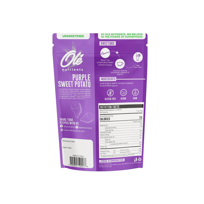 Ole Purple sweet potato-100g