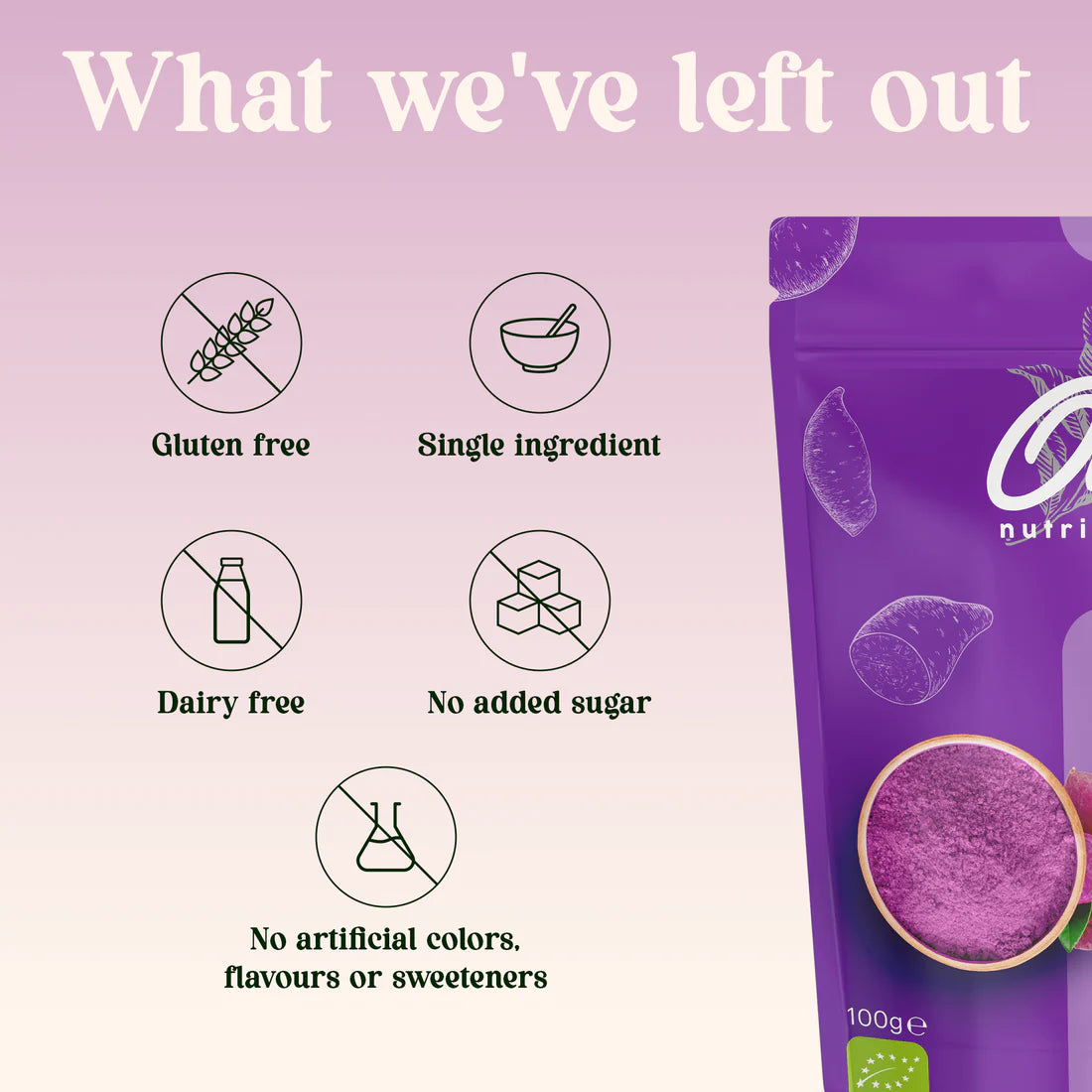 Ole Purple sweet potato-100g - Eat Good