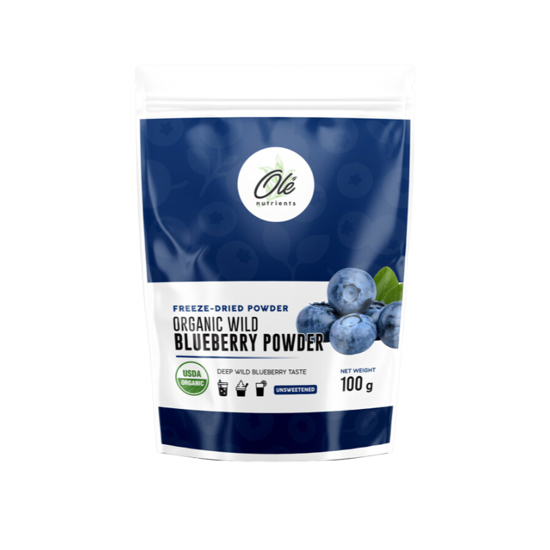 Ole organic wild blueberry powder-100g