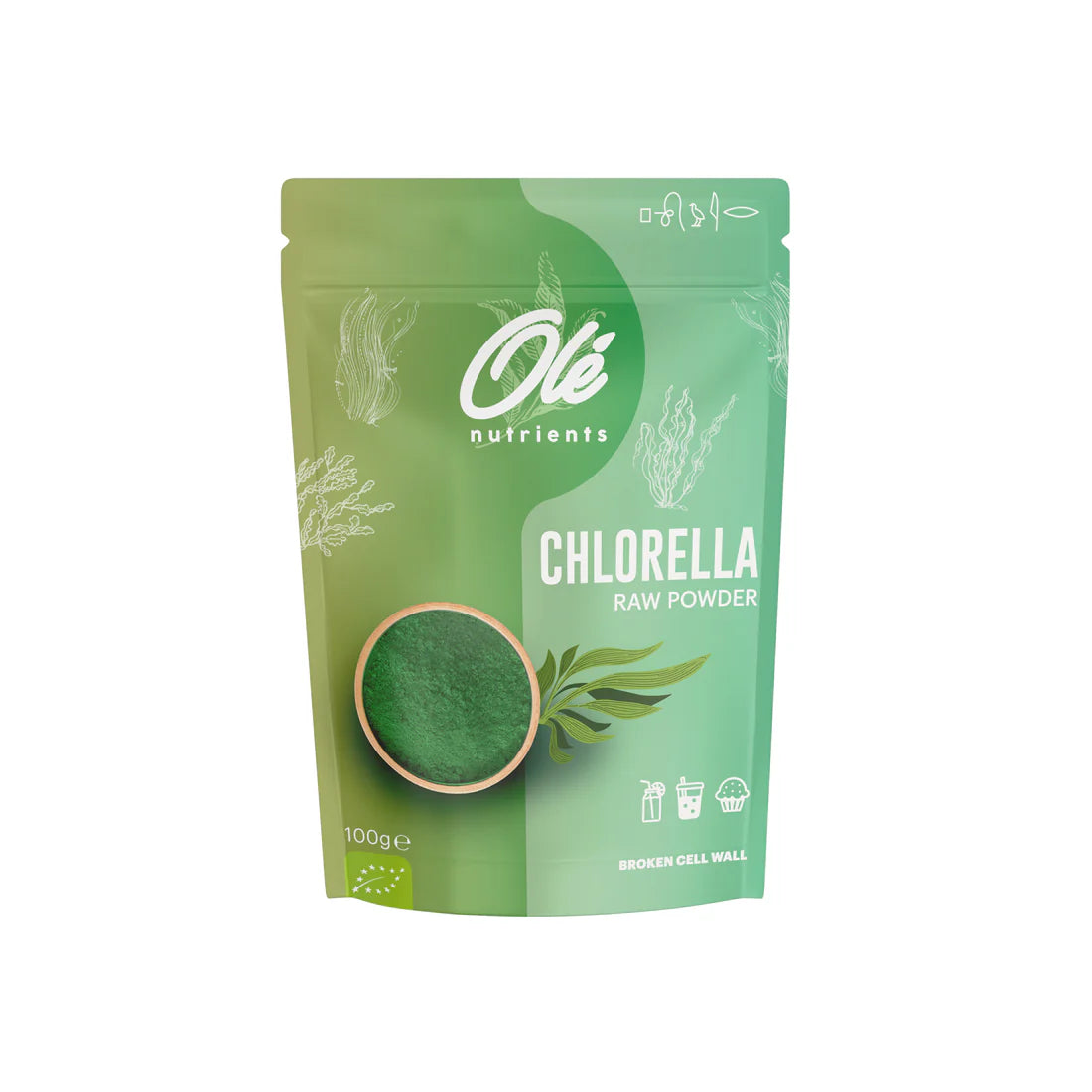 Ole Chlorella Powder - 100 g - Eat Good