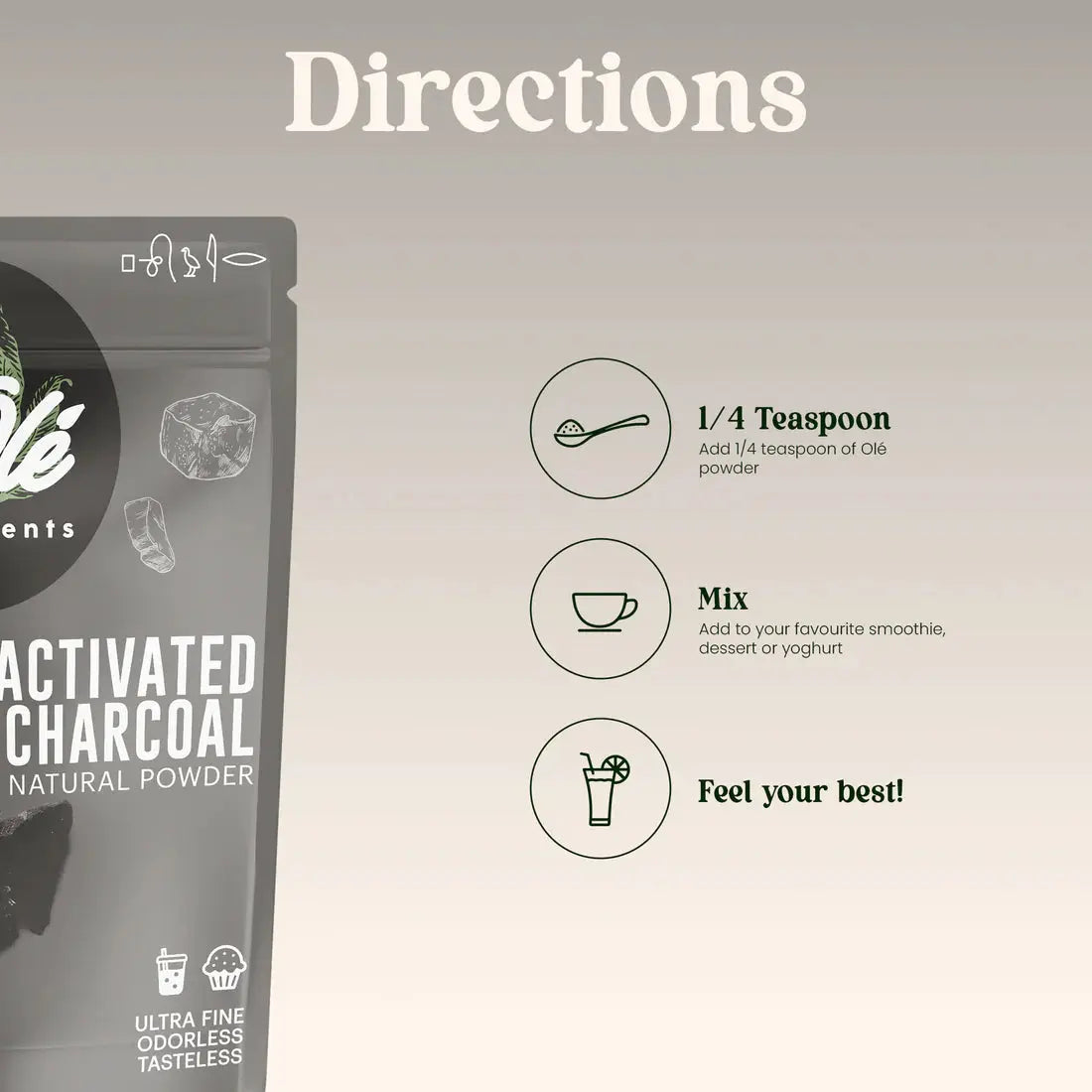 Ole organic charcoal - Eat Good