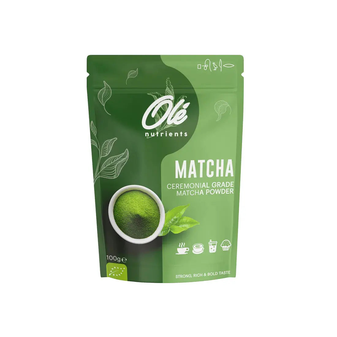 Ole ceremonial grade matcha 100 g - Eat Good