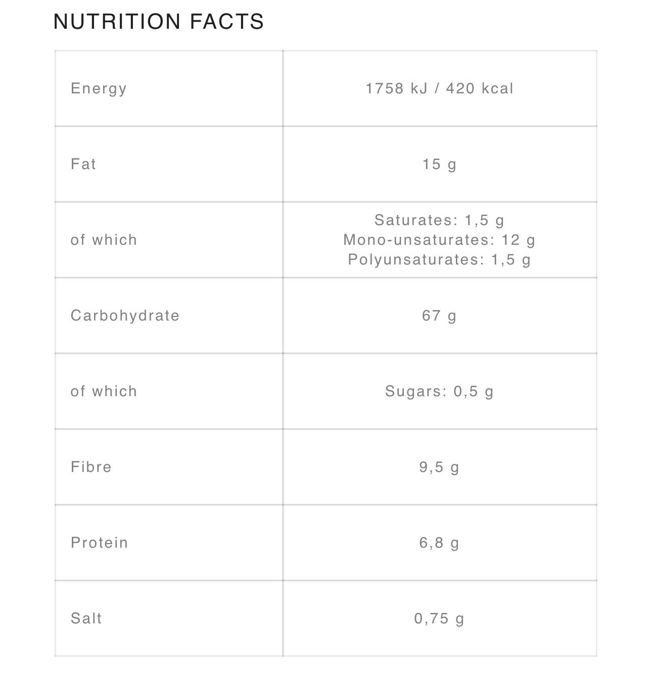Gullón cookie with oats & orange |144 g