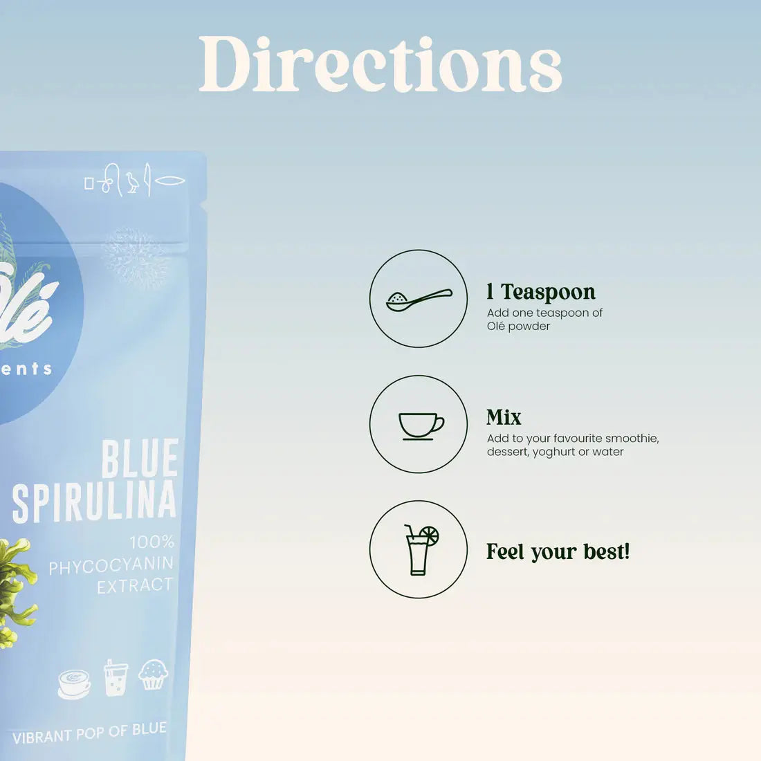 ole organic Blue Spirulina - Eat Good
