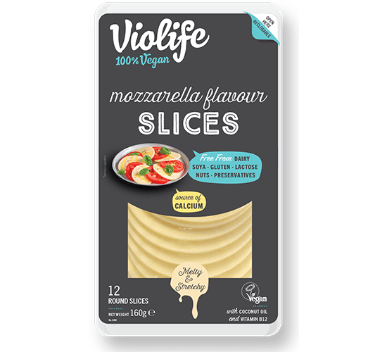 Violife vegan cheese mozzarella slices