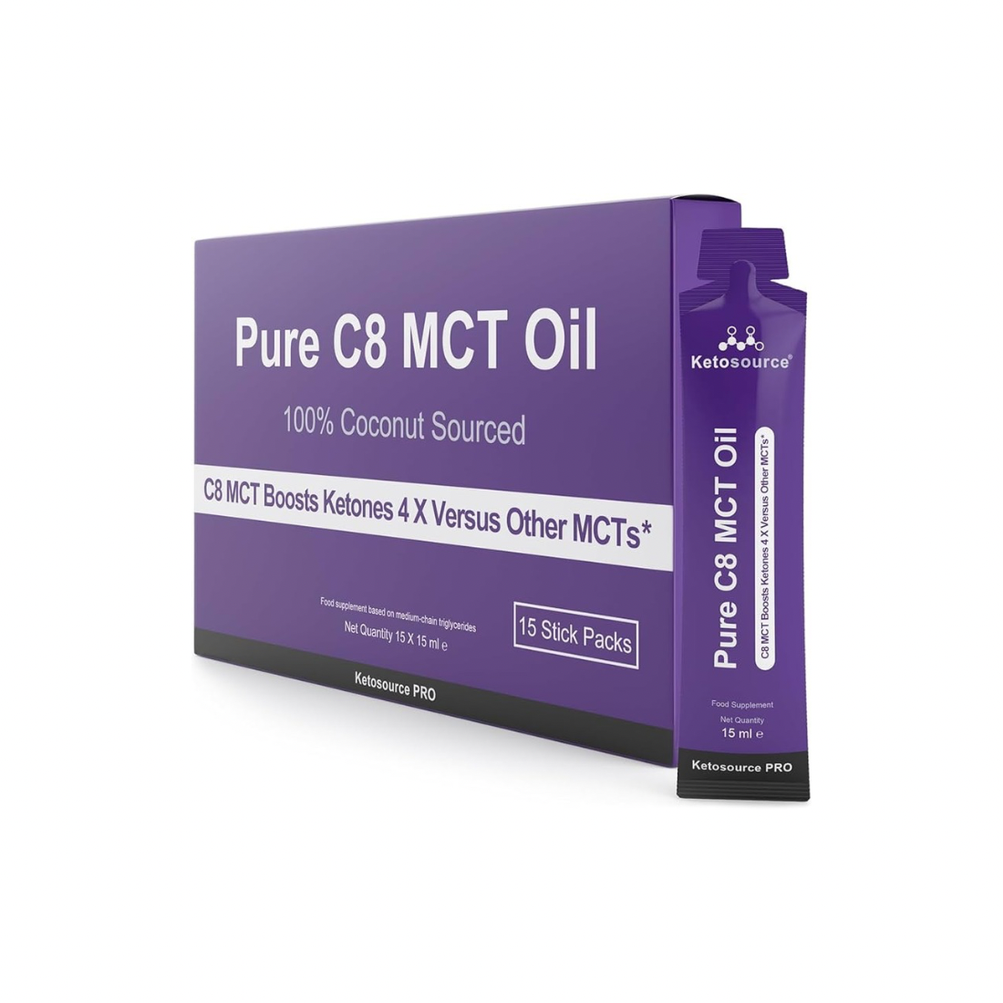 Ketosource Pure c8 99% Mct oil