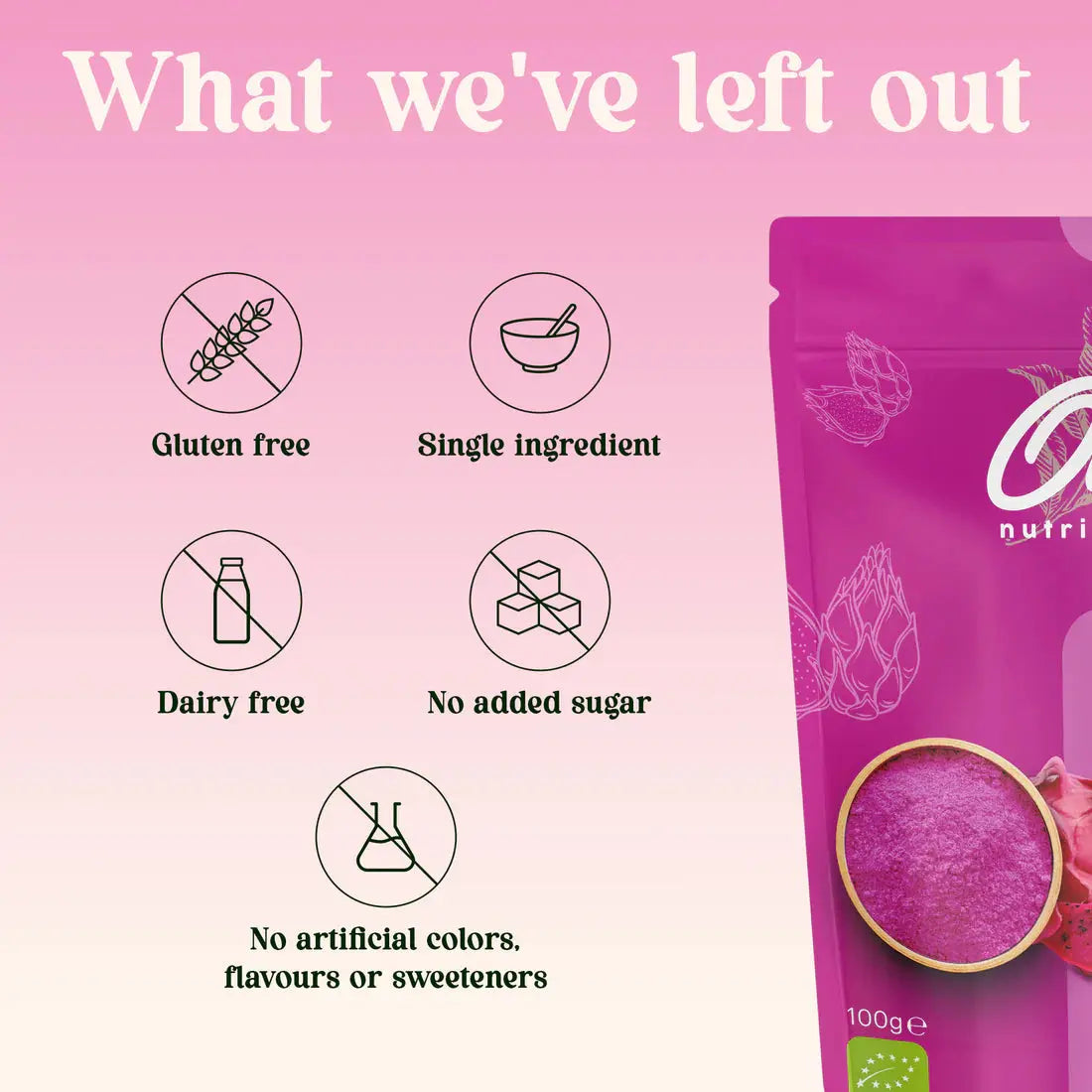 Ole Organic Pink Pitaya powder - Eat Good