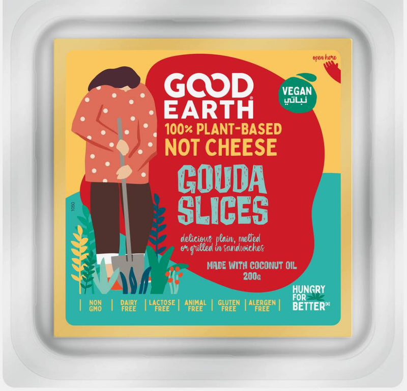 Vegan Good earth cheddar cheese