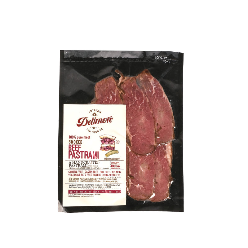 Delimore smoked beef pastrami
