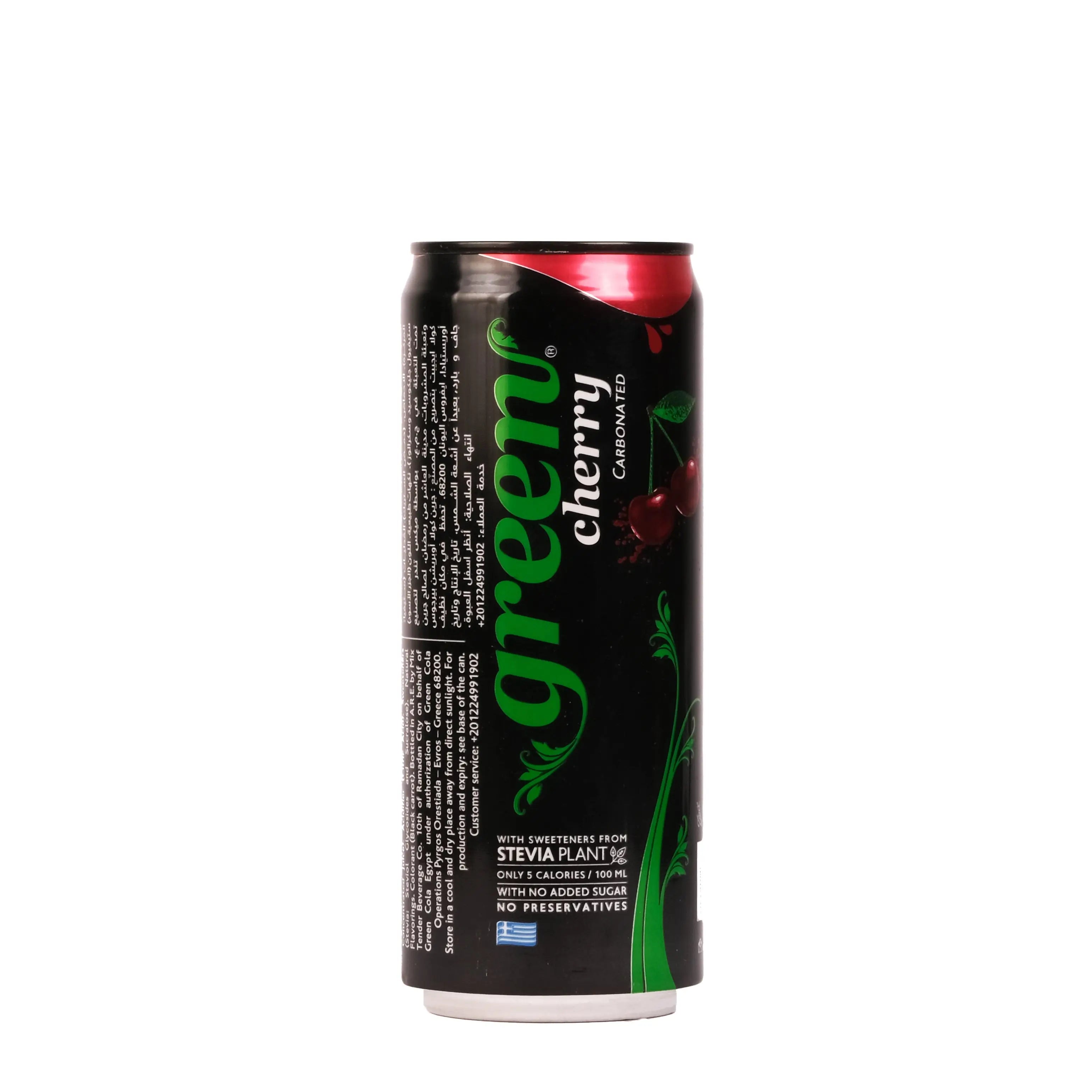 Green Cola Cherry with Stevia - 330 ml