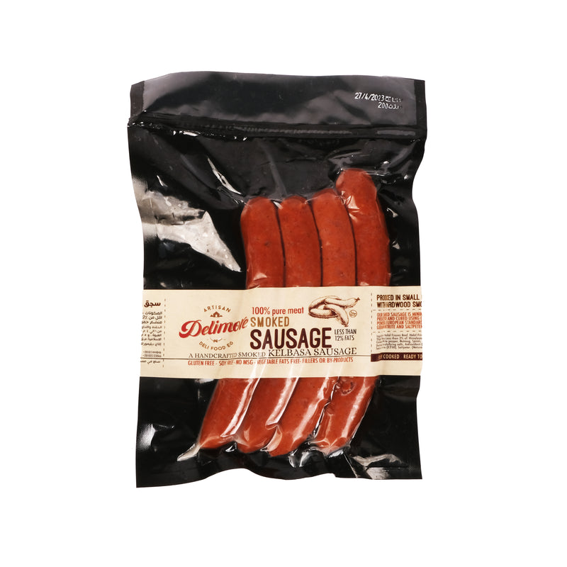 Delimore Smoked Beef Sausage - 200 g - Eat Good