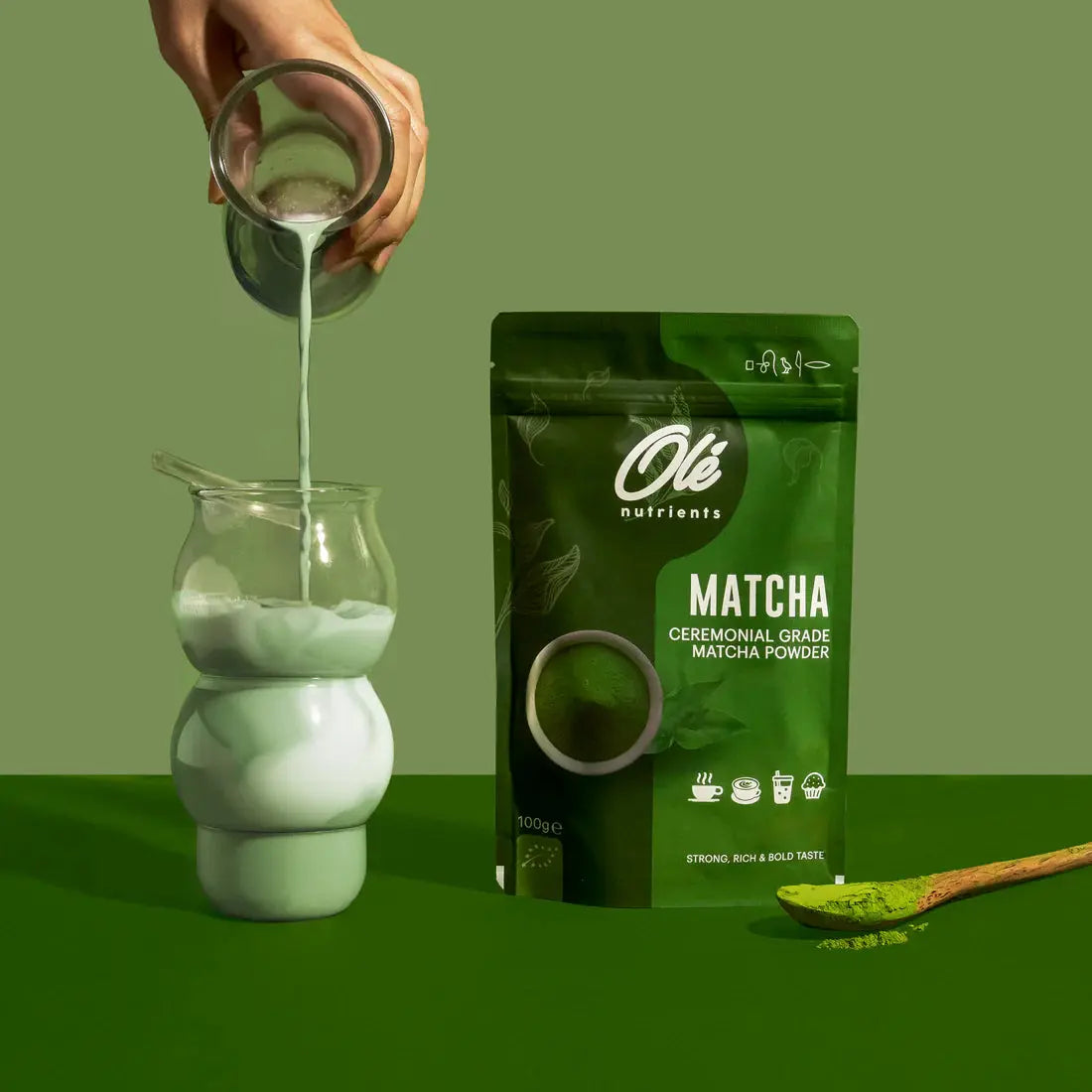 Ole ceremonial grade matcha 100 g - Eat Good