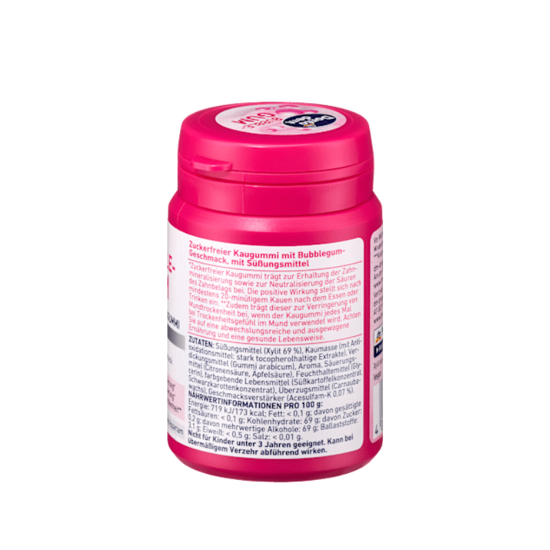 Dontodent Sugar free Bubblegum Chewing Gum with Xylitol (25 pcs)