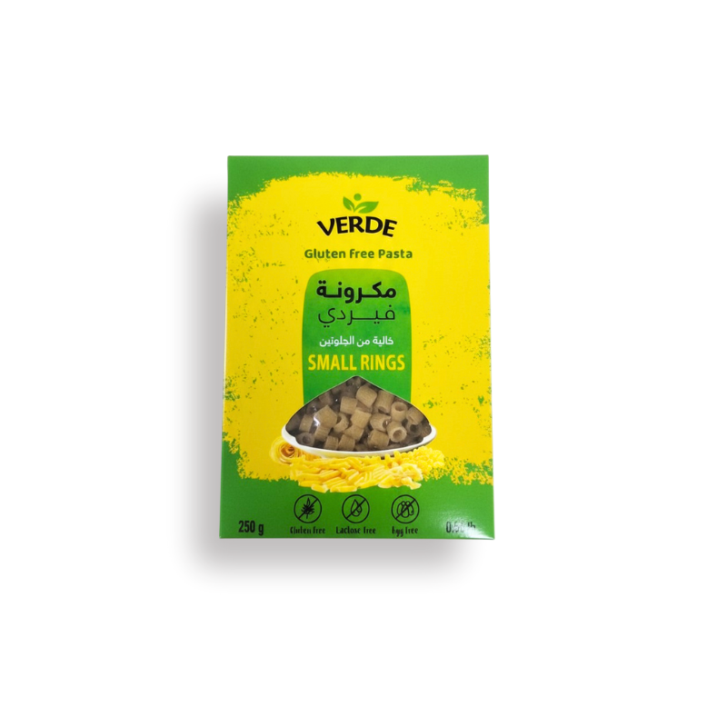 Verde Gluten Free Vegan Small Rings Pasta - 250 g
