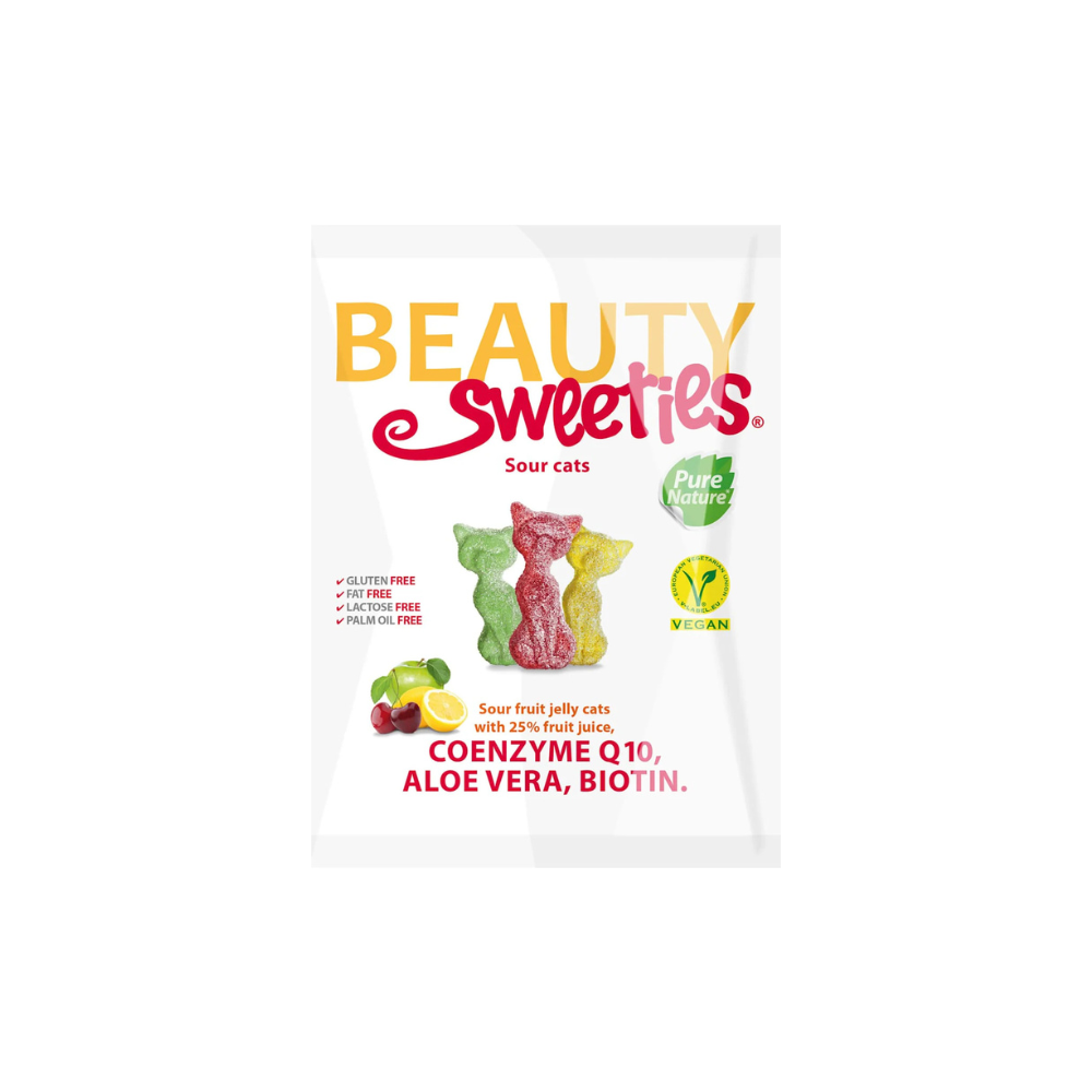 Fruity Vegan And Gluten free Gummy Candy 125 g