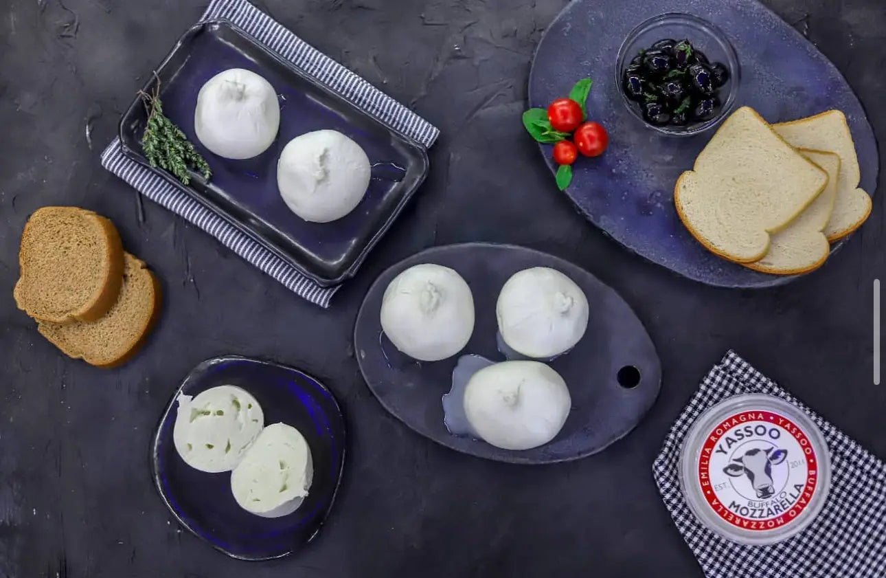 Yassoo Burrata Mozzarella Cheese – 100% Natural Milk 200 g - Eat Good