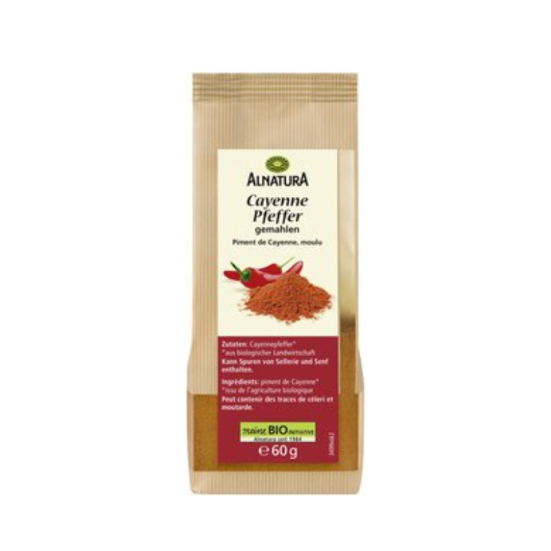 Organic Cayenne pepper 60 g