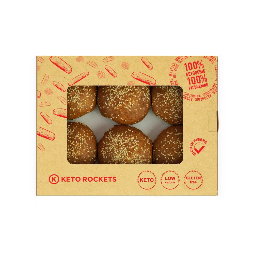 Keto Rockets Large Kaiser Bread - Eat Good