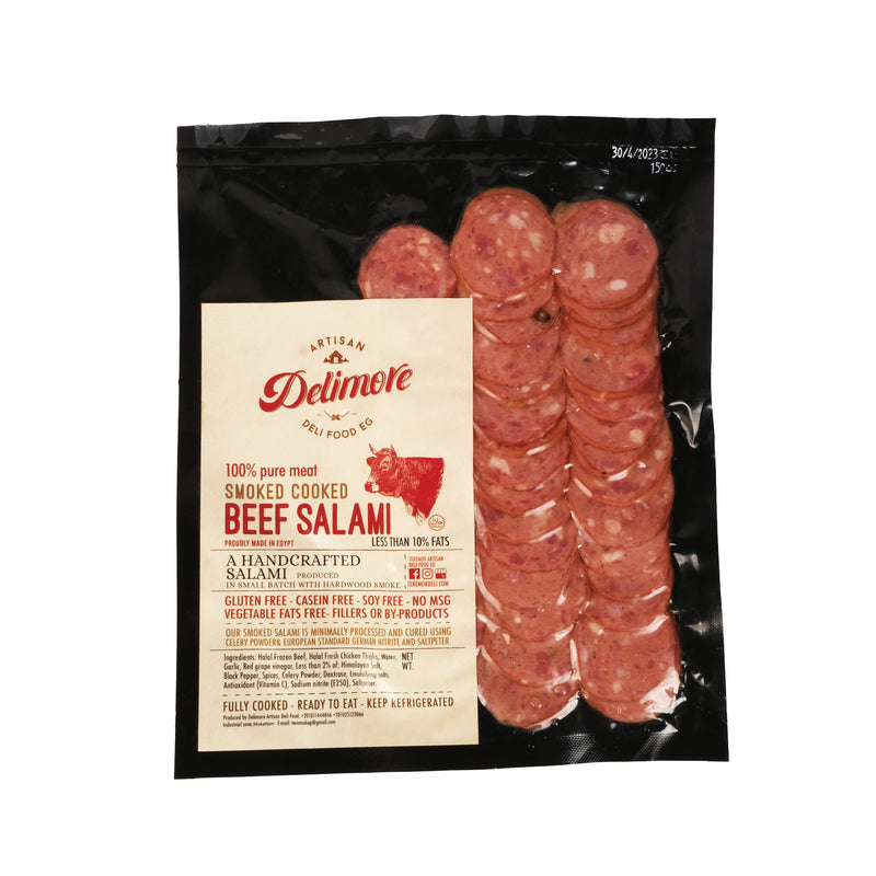 Delimore smoked beef salami