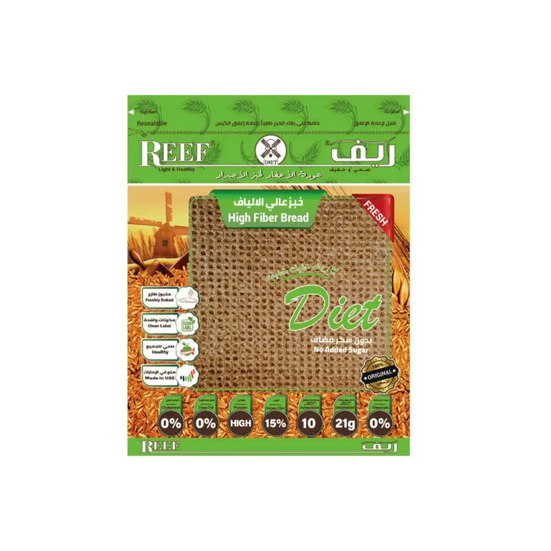 خبز ريف عالي الألياف - دايت - Eat Good 