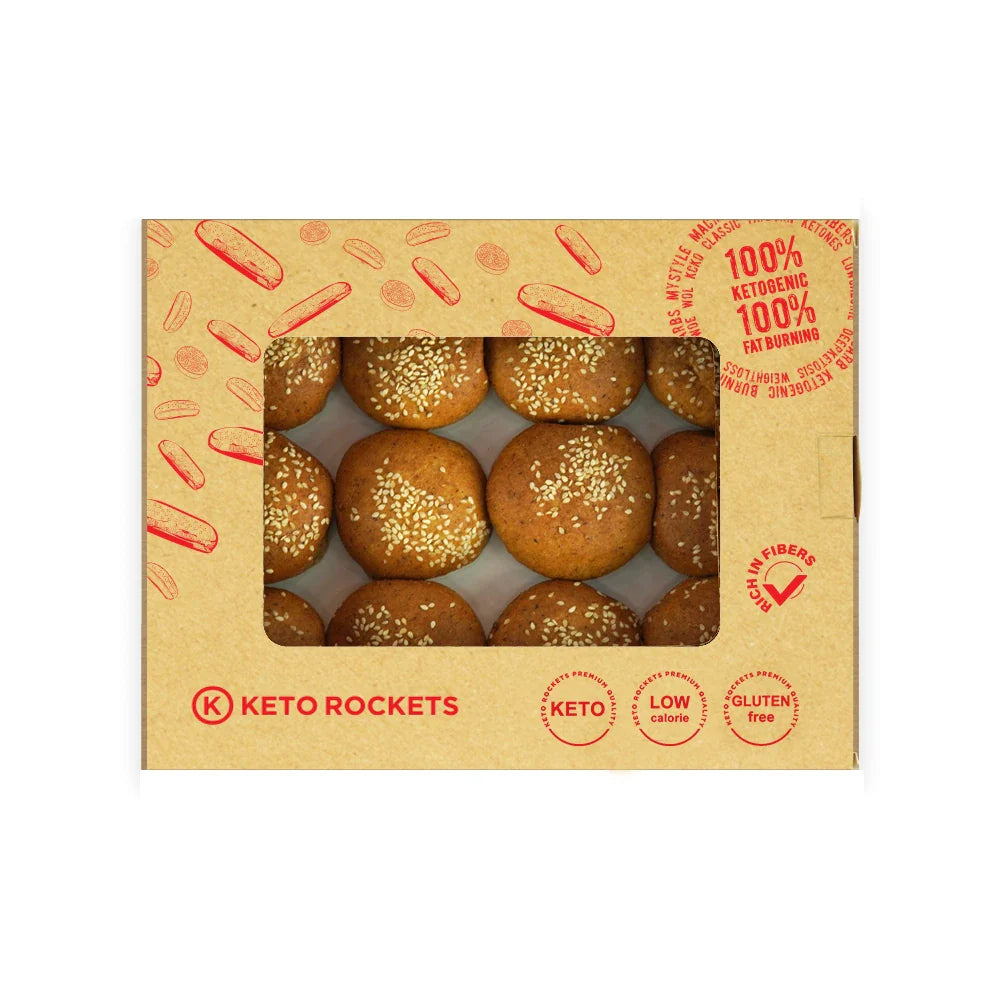 Keto Rockets Small Kaiser Bun - Eat Good