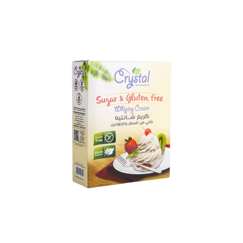 crystal gluten free sugar free Whipping Cream