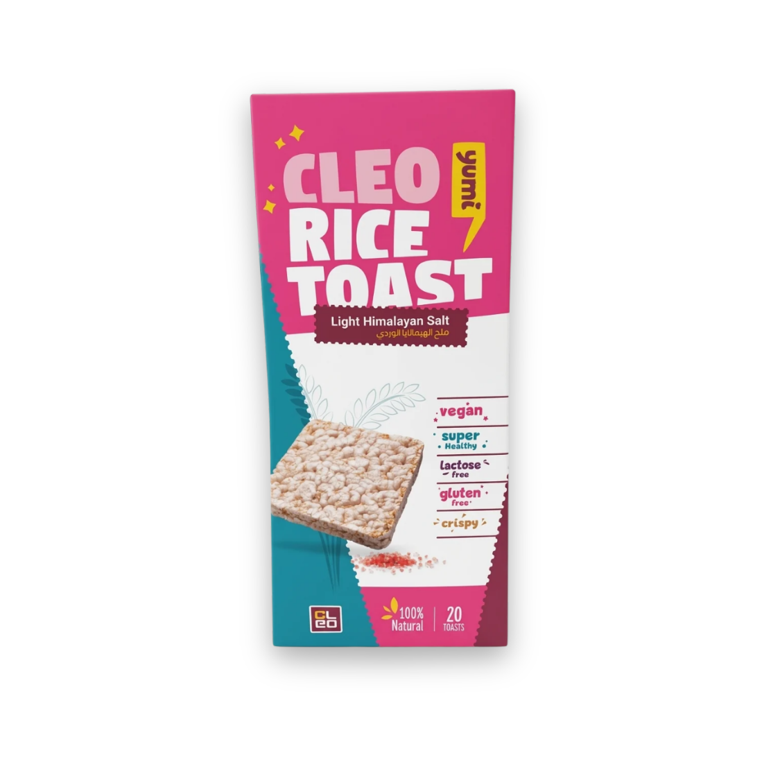 Cleo Rice Toast – Light Himalayan Salt (140g)