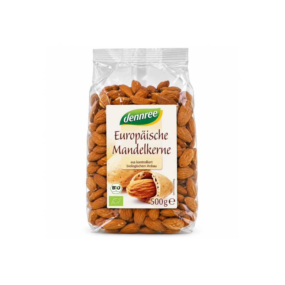 Dennree Organic Raw Almond 500 g